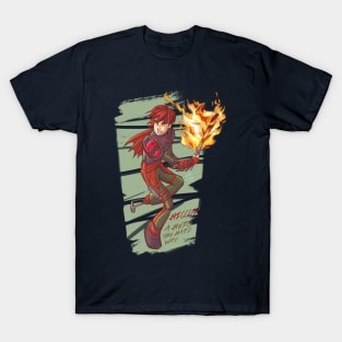 Hiccup, a Hero the Hard Way (text version) T-Shirt